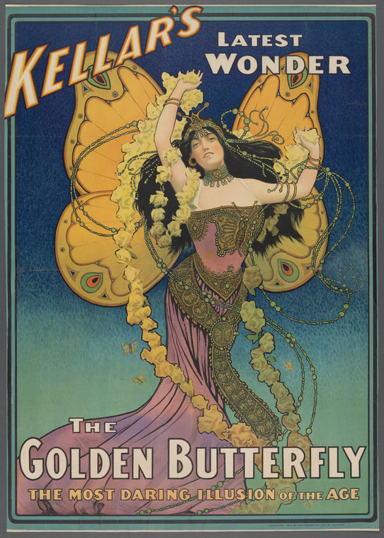 Kellar's last wonder: the golden butterfly