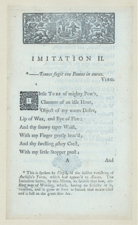 A pipe of tobacco in imitation of six several authors