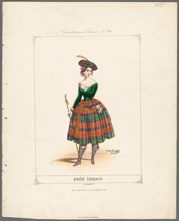 No. 92, Bergère écossaise