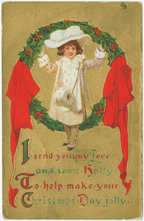 I send you some love and some holly....