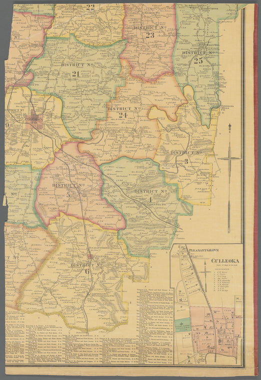Map of Maury Co., Tennessee : from new and actual surveys