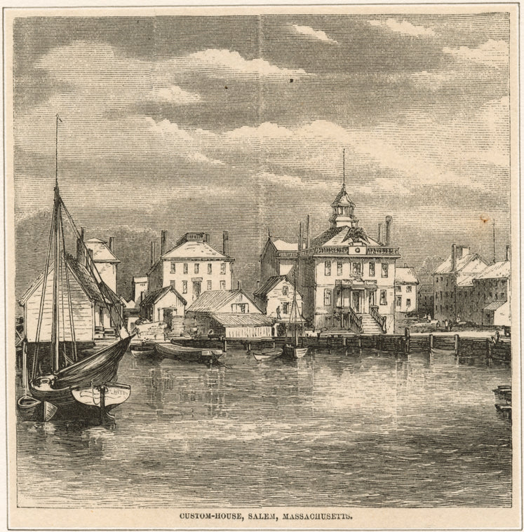 Custom-House, Salem, Massachusetts.