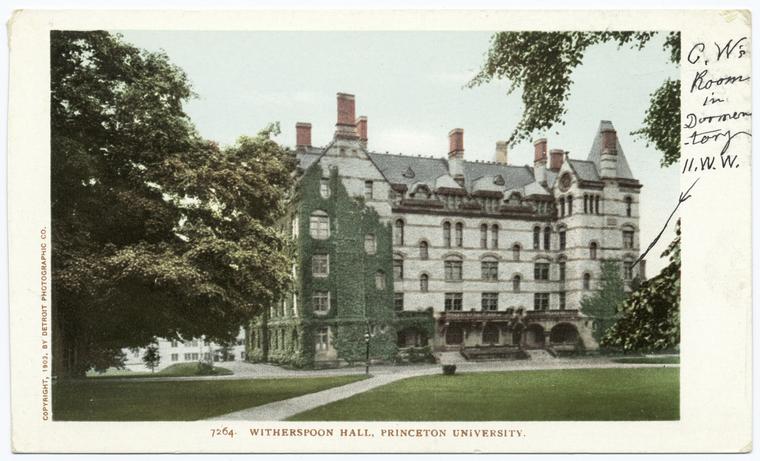 Witherspoon Hall, Princeton Univ., Princeton, N. J.