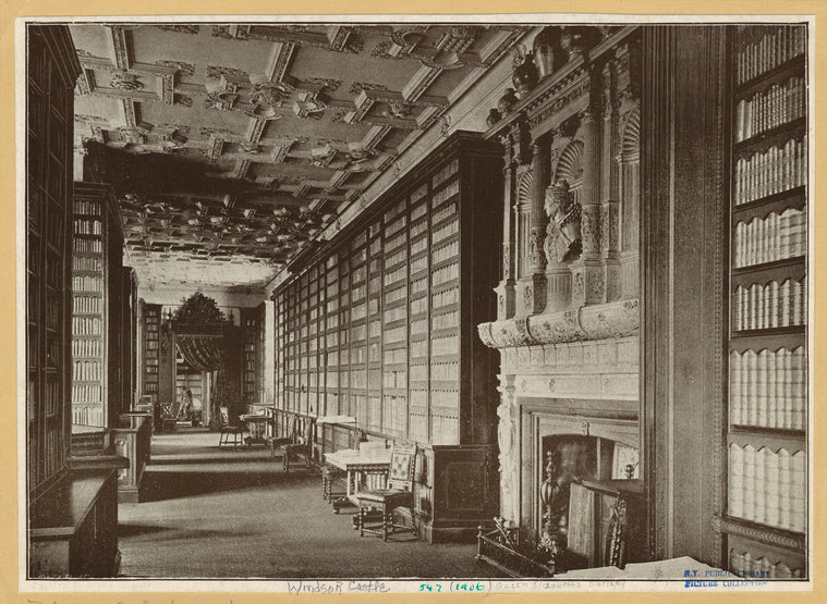 Windsor Castle--Queen Elizabeth's gallery