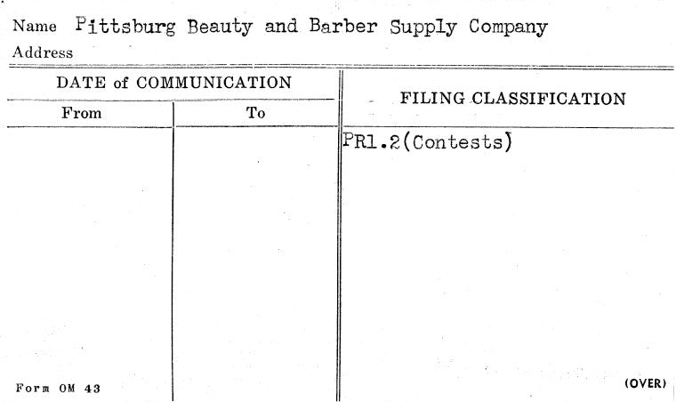 Pittsburg Beauty and Barber Supply Company