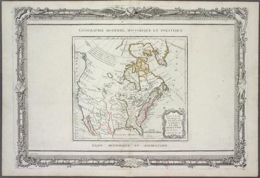 Nouveau Mexique, Louisiane, Canada, et les Etats Unis