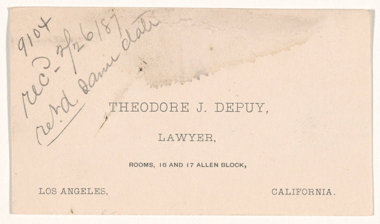 DePuy, Theodore J