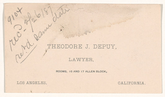 DePuy, Theodore J