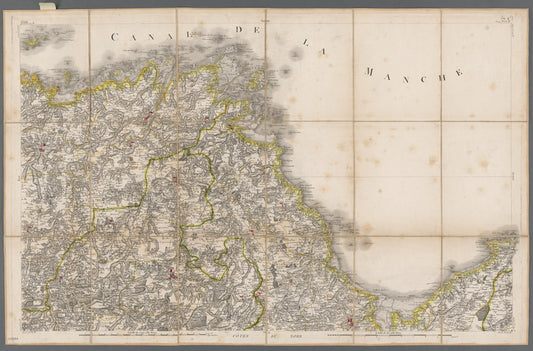 Carte de France de Cassini
