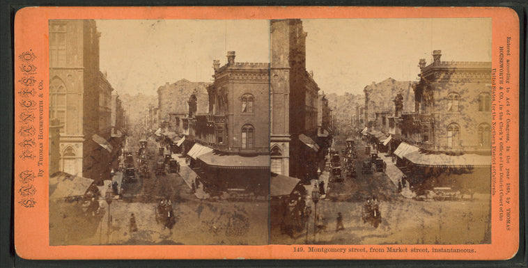 Montgomery Street, from Market Street, instantaneous.