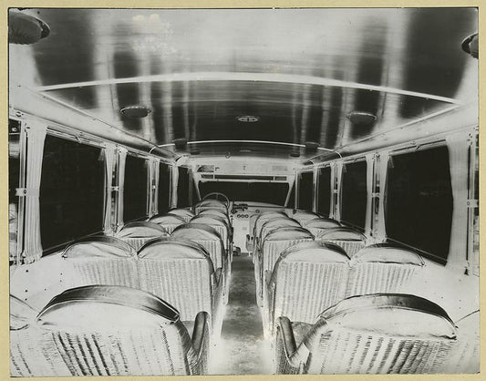 Interior of the Motor Coach.