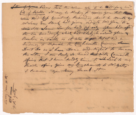 Yates, Abraham, Junr