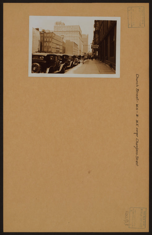 Manhattan: Church Street - Chambers Street