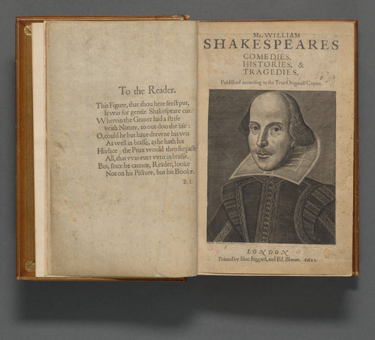 Mr. William Shakespeares Comedies, Histories, & Tragedies