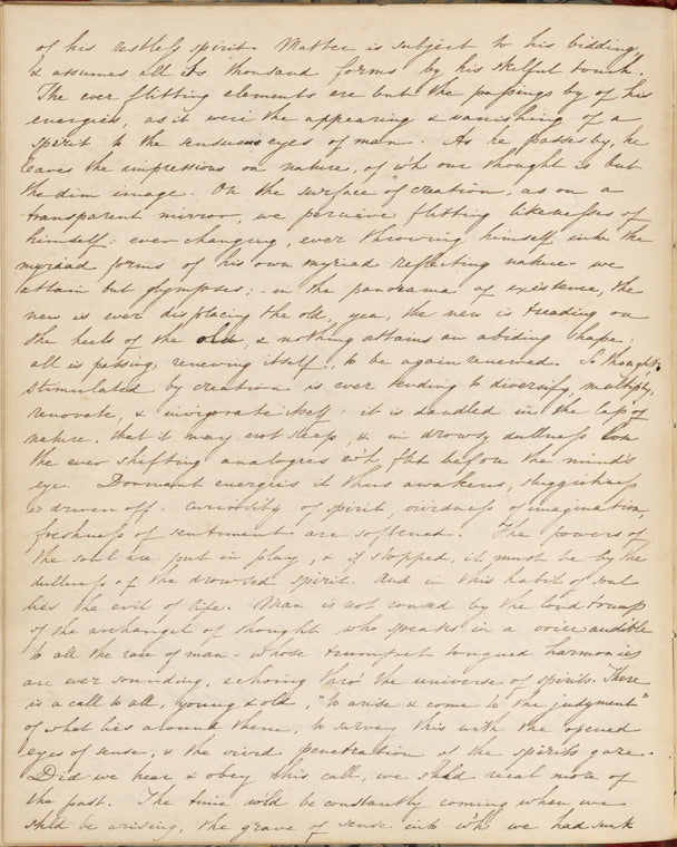 [Commonplace book]. [1839]