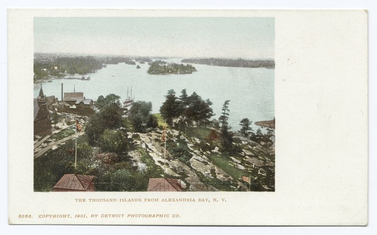 Thousand Isls. from Alexandria Bay, Thousand Isl., N. Y.