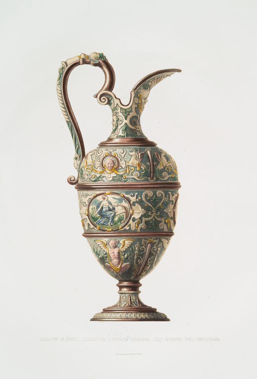 Aiguière de Briot, collection d'Andrew Fountaine, Esqe. Narford Hall, Angleterre.