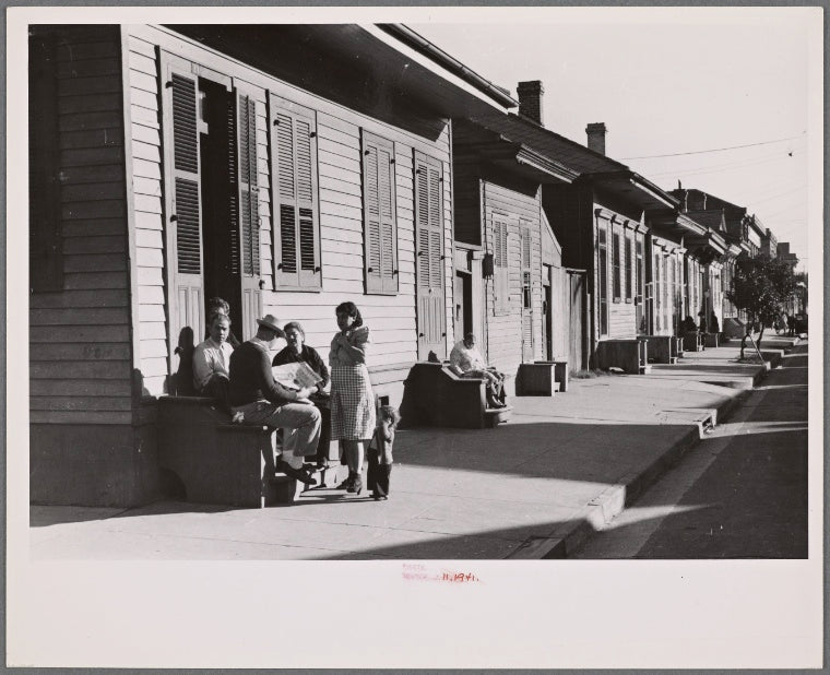Sunday afternoon in New Orleans, Louisiana