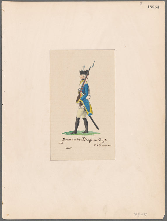 Braunschw. Dragoner Regt. 1778