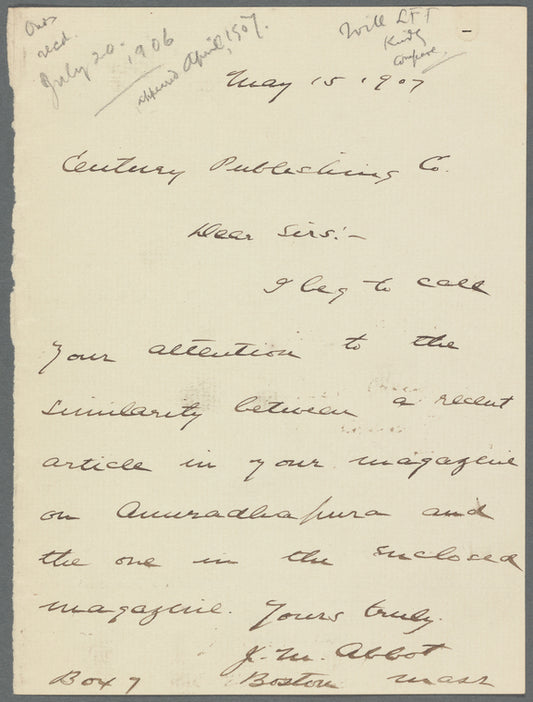 Abbot, J. M.