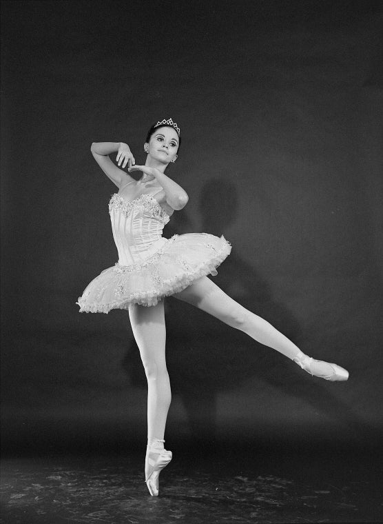 Kay Mazzo as the Sugar Plum Fairy, in a New York City Ballet production of "The Nutcracker." (New York)