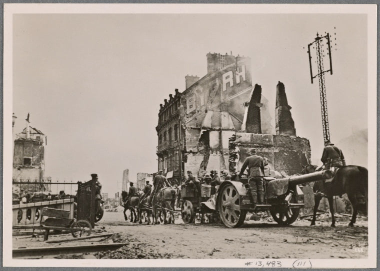 While the French government considered the German cease-fire conditions, the German advance proceeded forward unhindered, crossing the Loire at many points.