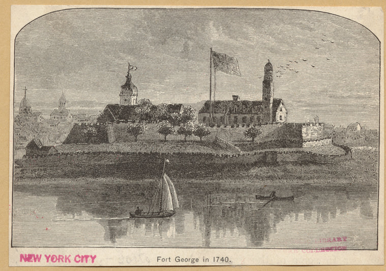 Fort George in 1740