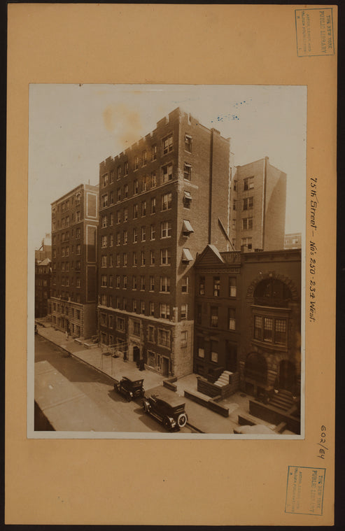 Manhattan: 75th Street (West) - West End Avenue