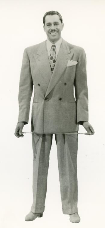 Singer and bandleader Cab Calloway