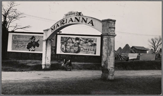 Entrance to Marianna, Arkansas, during the 1937 flood
