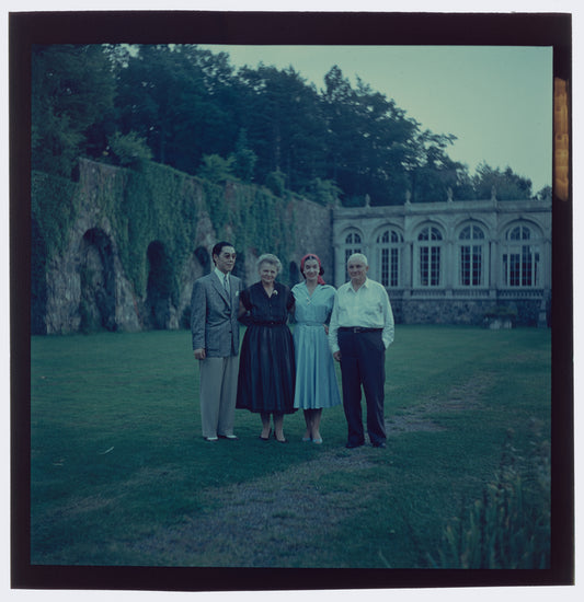 Yeichi Nimura and Lisan Kay with Kent Mitchener and Helen Mitchener in Tuxedo Park