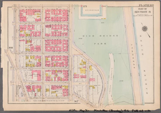 Bounded by W. 173rd Street, Amsterdam Avenue, Edgecombe Avenue (High Bridge Park, Speedway, Harlem River), W. 167th Street, and Broadway