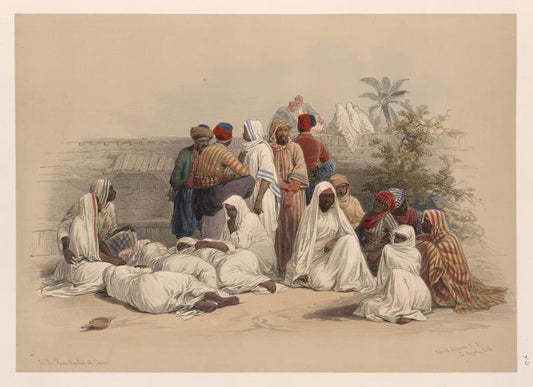 In the slave market at Cairo.