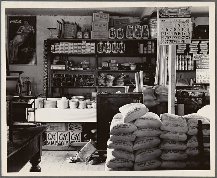 General store interior. Moundville, Alabama