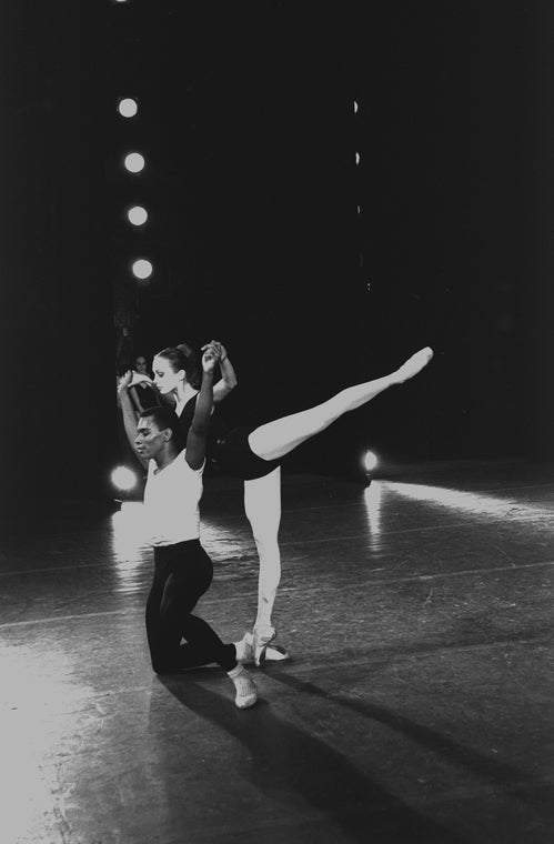 New York City Ballet production of "Agon" with Allegra Kent and Arthur Mitchell, choreography by George Balanchine (New York)