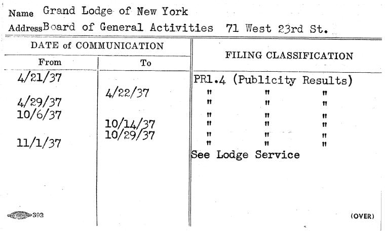 Grand Lodge of New York