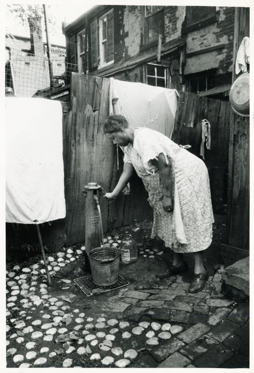 Outside water supply; Washington, D.C.; September 1935.