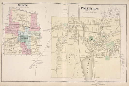Mentz [Township]; PortByron [Village]