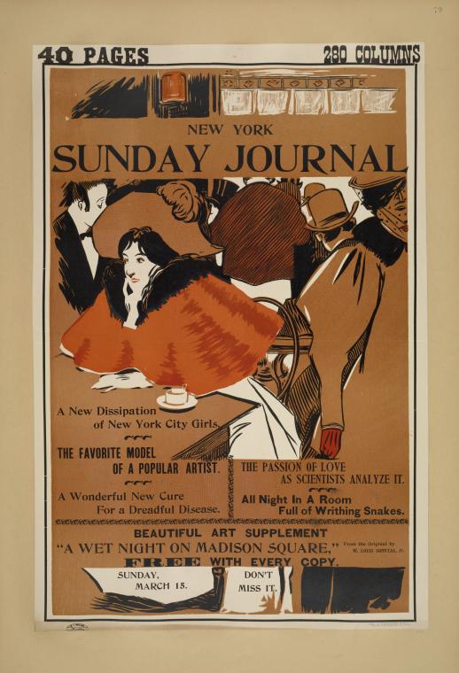 New York Sunday journal. Sunday, March 5.