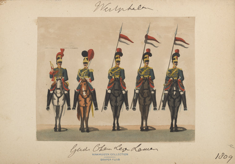 Germany. Westphalia. 1809