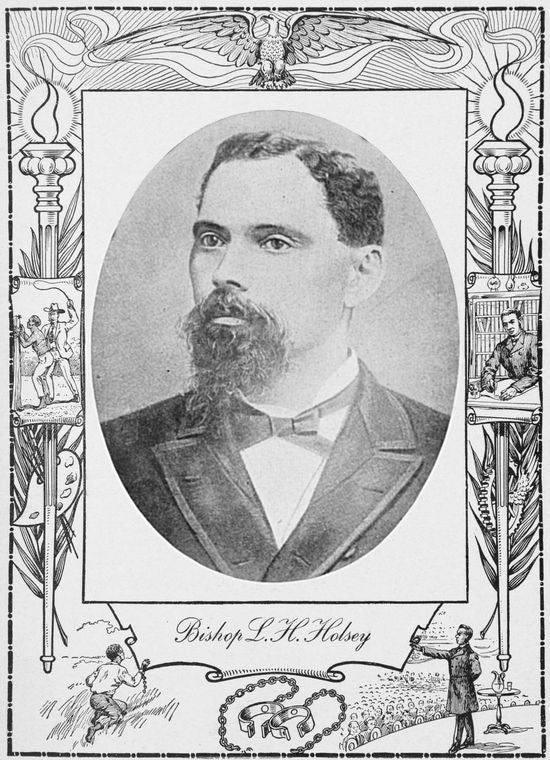 Bishop L. H. Holsey [recto].