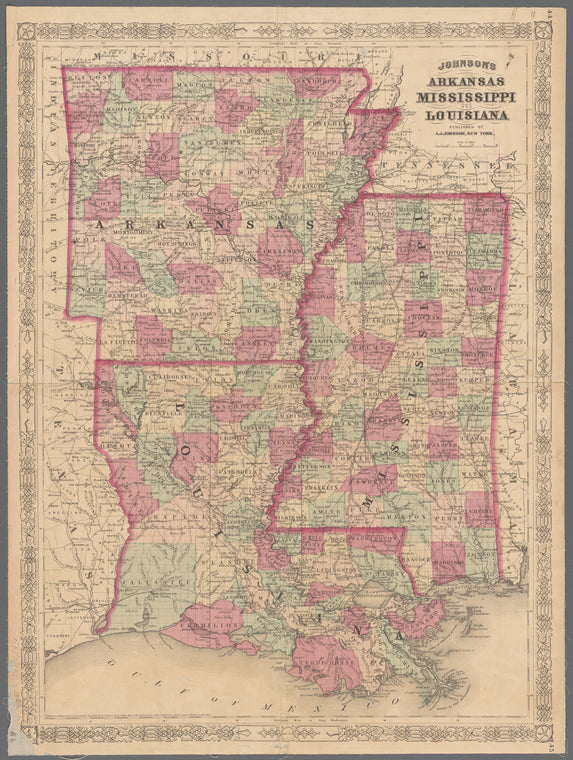 Johnson's Arkansas, Mississippi, and Louisiana