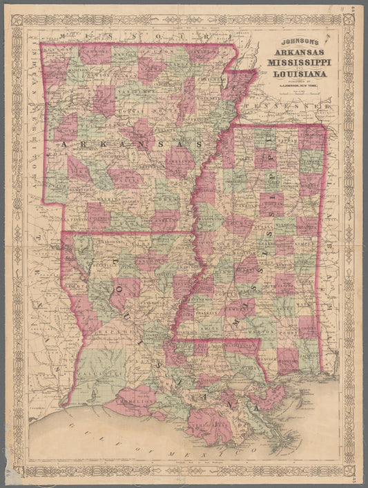 Johnson's Arkansas, Mississippi, and Louisiana