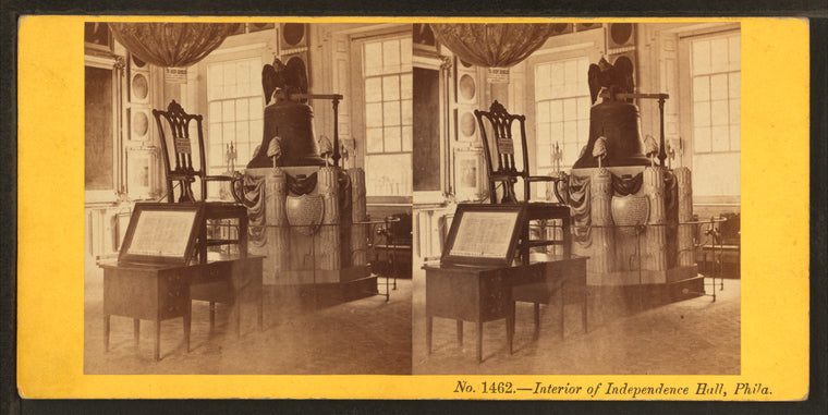 Interior of Independence Hall, Phila.