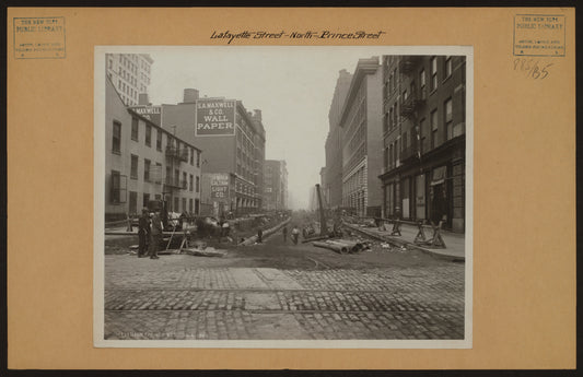 Manhattan: Lafayette Street - Prince Street