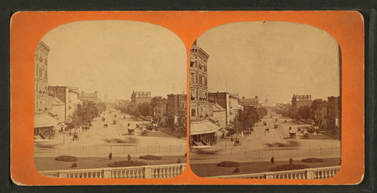 Penn. Ave. from Treasury and Capitol.