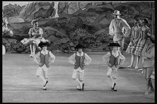 New York City Ballet Production of "The Magic Flute" with boys from the School of American Ballet, choreography by Peter Martins (New York)