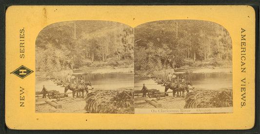 On Clackamas River, Oregon.