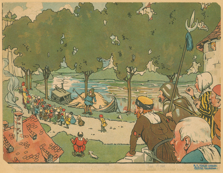 "Unable to move a step, or cry to the children merrily skipping by"