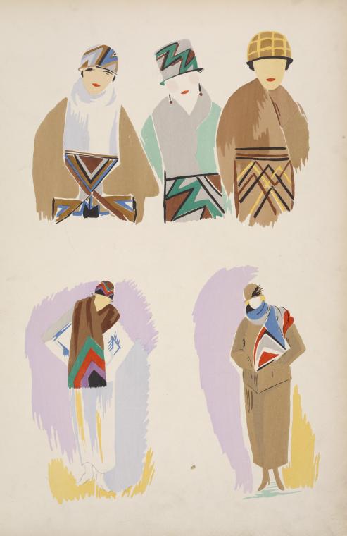 Sonia Delaunay: ses peintures, ses objets, ses tissus simultanés, ses modes